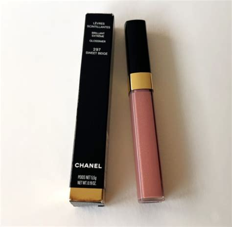 Chanel Levres Scintillantes Glossimer 297 Sweet Beige 